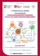 1st International Meeting ADVANCES IN LYMPHOPROLIFERATIVE DISORDERS: FOCUS ON TUMOR MICROENVIRONMENT